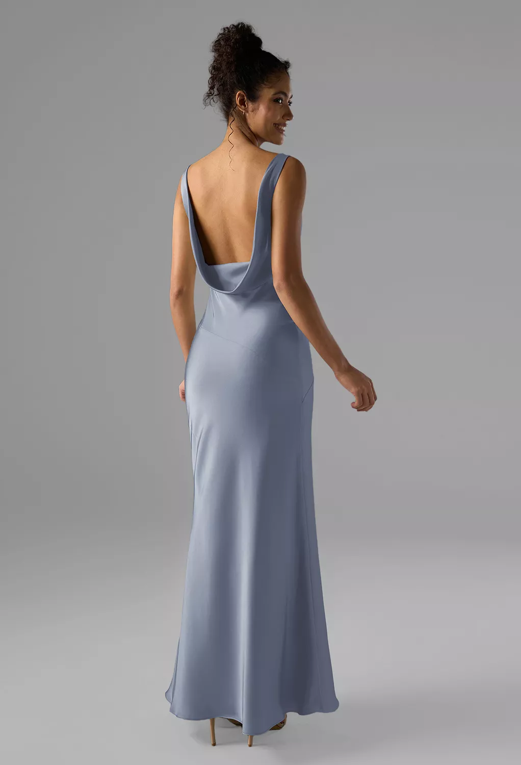 AW Rachael Dusty Blue  Bridesmaid Dresses